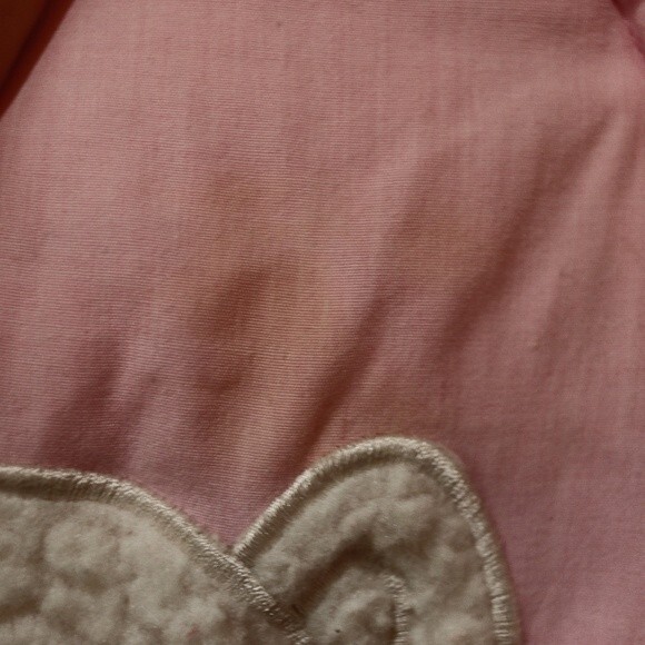 Casual Time Vintage 90s 24M Girls Snow Suit Pink Winter Teddy Bear - Picture 11 of 16